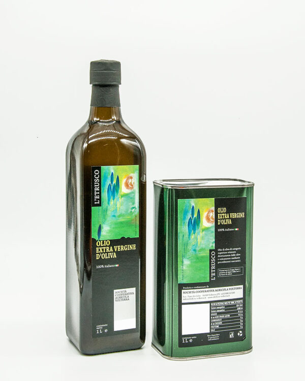 Olio Extra vergine di oliva - 1Lt in bottiglia o latta